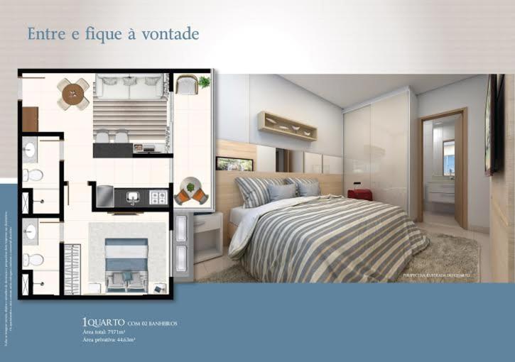 Apartment Recanto Do Bosque - Fiore Prime - Jardins Thermas Caldas Novas